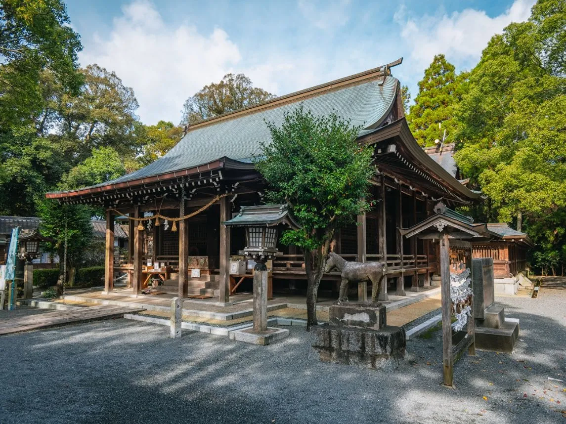 千栗八幡宮の写真 2